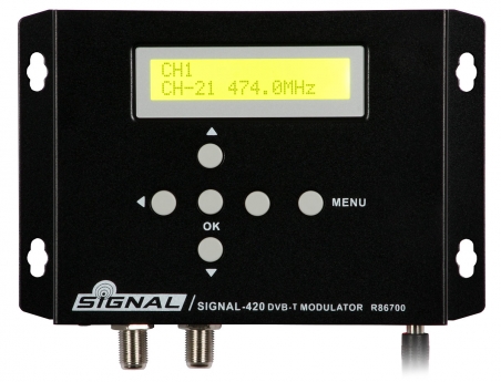 Modul&aacute;tor Signal-420 HDMI - COFDM (DVB-T)